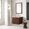 James Martin Vanities Amberly 30in Single Vanity, Mid-Century Walnut w/ 3 CM Ethereal Noctis Top 670-V30-WLT-3ENC - alternate 3